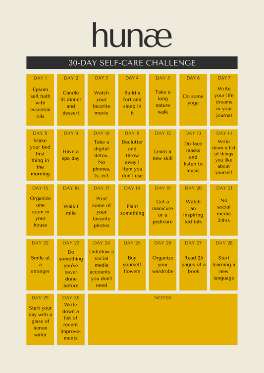 30-day Self-Care Challenge